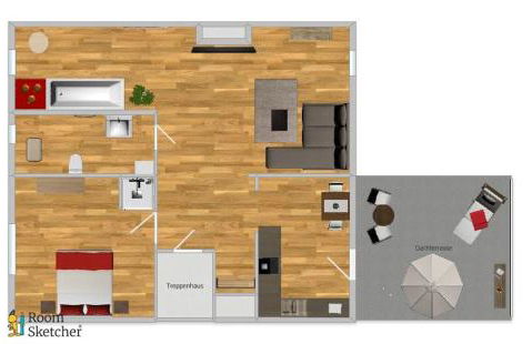 HAR(z)MONIE Penthouse in Blankenburg - Foto 7