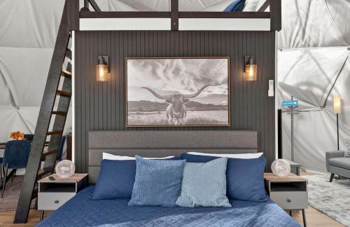 Glamping dome w fire pit & BBQ stargazing - Foto 30