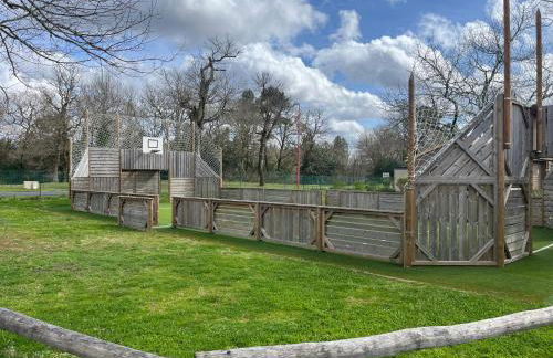 CHALET 10 chaleureux tout confort dans domaine avec Piscine au cœur des Landes bord de Lac avec plage aménagée - Foto 28