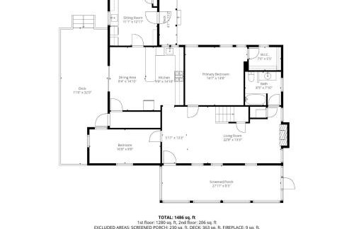 Pleasant Lake Cottage- HAR-PLA424 - Foto 42