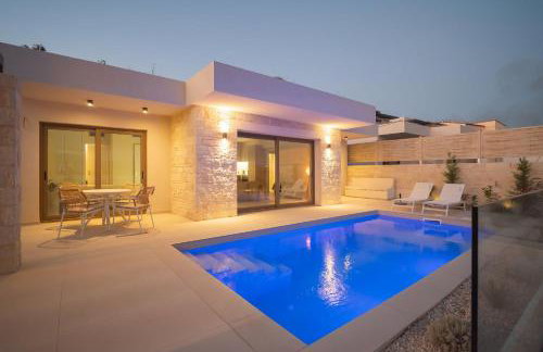 Villas Marathi Dyo, Chania Private Pool Stylish Adults-Only Escape - Foto 29