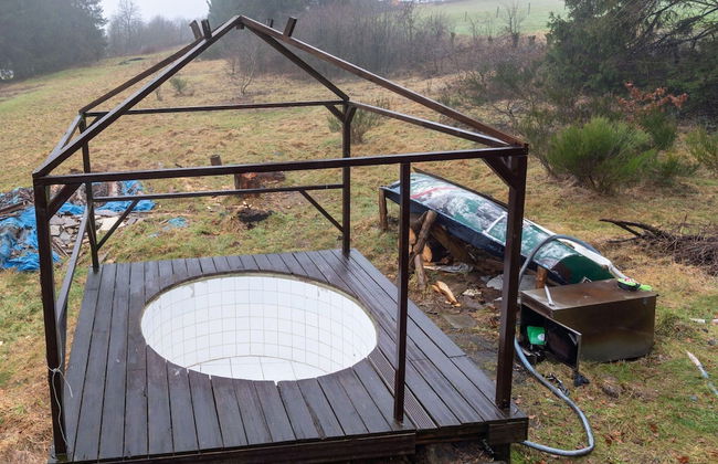 Typical Ardennes Chalet With hot tub - Foto 19