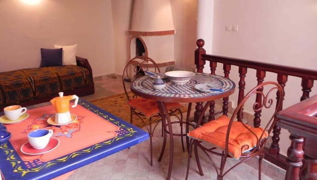 Essbereich im Zimmer