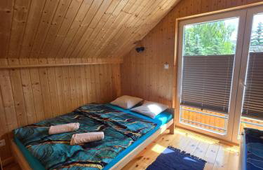 Nowy domek drewniany Tu Mi Dobrze w Lubkowie z plażą - Foto 15