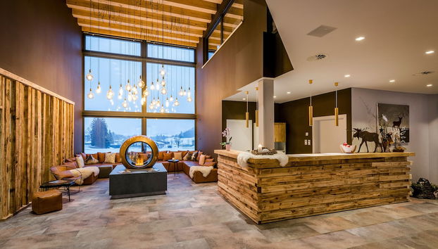 Sala de estar do lobby