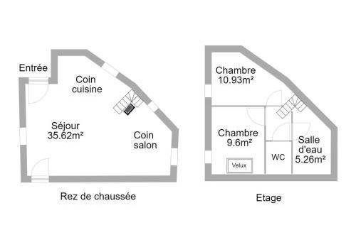 Gîte Gîtes de France 4/6 personnes à Chasseradès - Foto 9