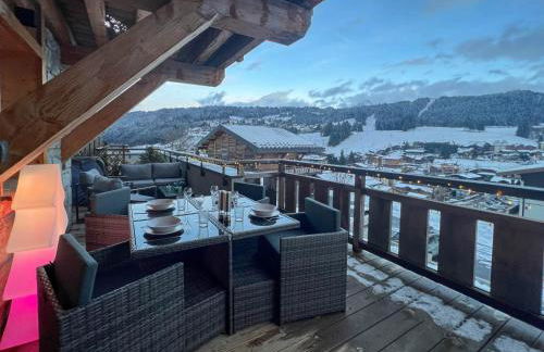 Bel appartement aux Gets avec sauna, jacuzzi et Wi-Fi - FR-1-671-289 - Foto 19