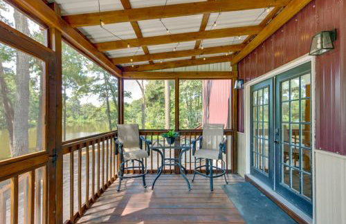 Quitman Lakefront Cabin w/ Screened Porch & Grill! - Foto 21