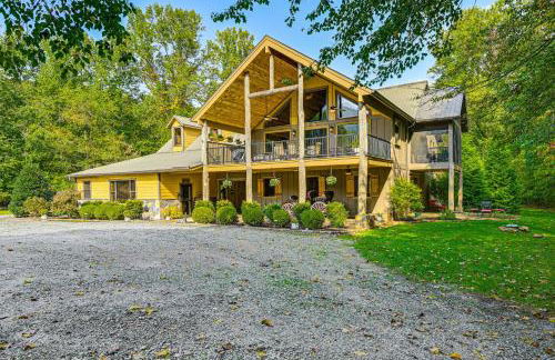 28 Acres Home with Barn and Fire Pit Near Franklin! - Foto 34