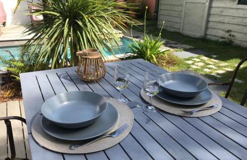 Le Nid du Héron, maison avec piscine chauffée privative au cœur de Nantes - Foto 8