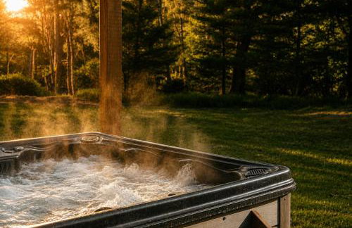 Hot Tub, Pond, 2 Fire Pits Mural Art Cabin - Foto 2