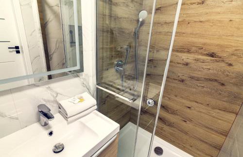 Krynica Apartamenty Apartament 6 osobowy z jedną sypialnią i parkingiem Cicha 12 - Foto 43