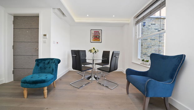 Zona de estar del vestíbulo