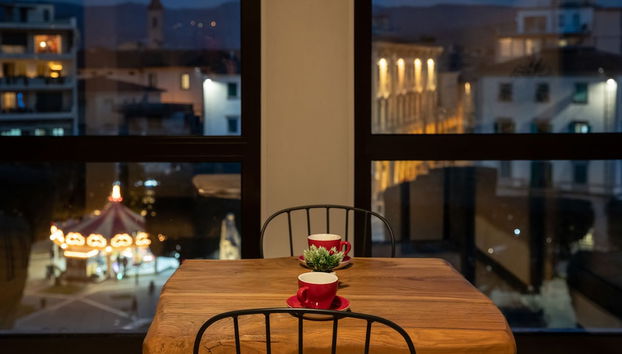 Sitzecke in der Lobby