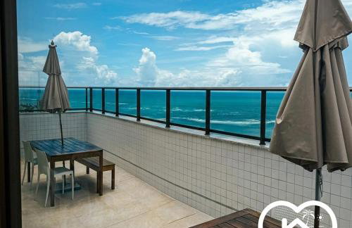 Apt Completo com Vista para o Mar, Ar Condicionado e Café da Manhã Opcional - Foto 9