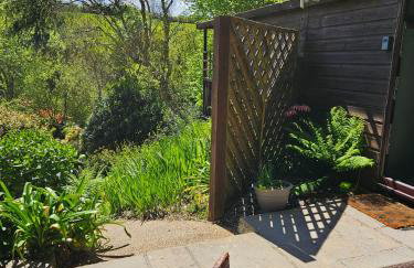 Treetops Lodge, private Cornish hideaway, parking, garden - Foto 61