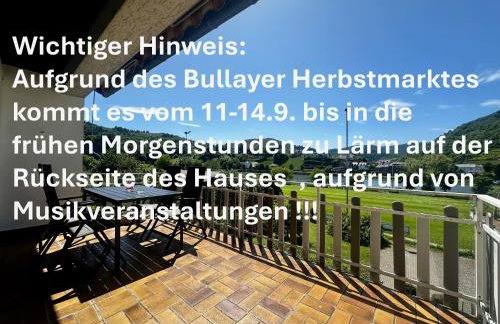 Traumaussicht Moselblick Kamin Balkon Burgblick 65 Zoll TV Waipu Lindenplatz - Foto 1