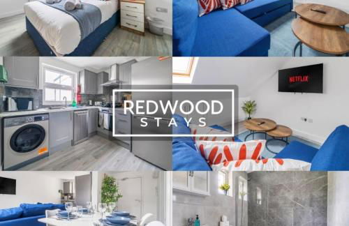 Centrally Located Serviced Apartments in Aldershot Town Centre, Free WiFi By Redwood Stays - Foto 1
