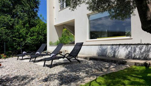 Villa Atrij - Foto 5, Garden, sunbed, Garden view