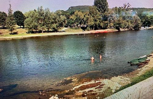 Maison Les Volets Rouges, piscine privée et vue panoramique, côté Sarlat - Foto 29