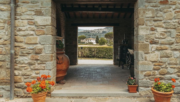 Rustic Farmhouse in Cortona With Swimming Pool - Foto 5, Recepción