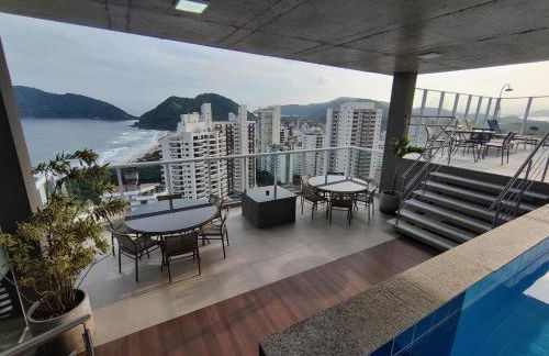 Apto Novo, Sofisticado e Aconchegante em Astúrias Guarujá - Foto 32