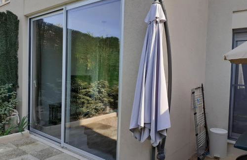 T2 Bord de mer avec jardin et piscine - Foto 9