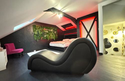 Love room spa et bien etre avec jacuzzi et sauna - Foto 22