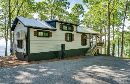 Peaceful Mountain Tiny Home with Breathtaking Valley Views & Fireplace Near Lookout Mountain, Menlo GA - Foto 25