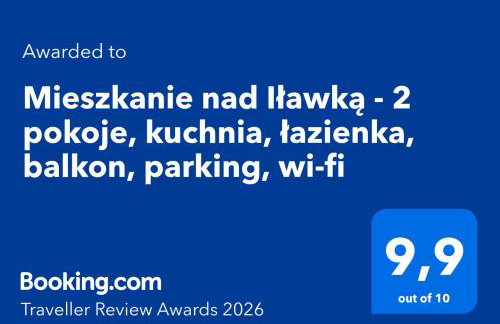 Mieszkanie nad Iławką - 2 pokoje, kuchnia, łazienka, balkon, parking, wi-fi - Foto 27