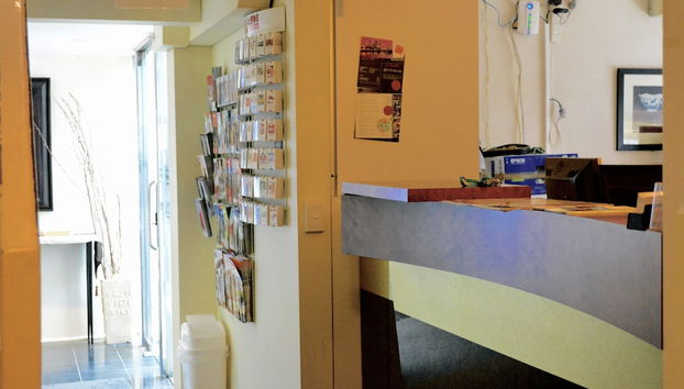 Coin salon dans le hall