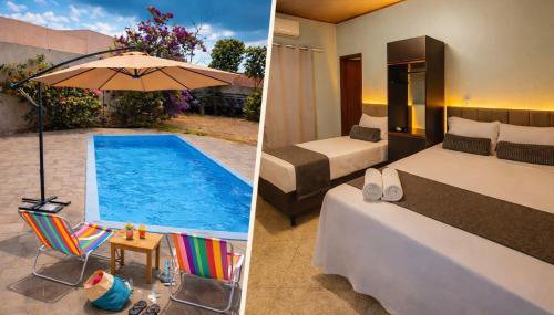 Smart Studio 102 com Piscina, ar condicionado, wifi e garagem prox ao Shopping - Foto 2