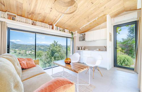 Tiny House & private jacuzzi - panoramic view St-Paul-de-Vence - Foto 27