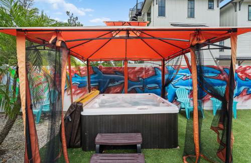 Modern Bright Escape Mins Beach, Pool, Hot Tub - Foto 1