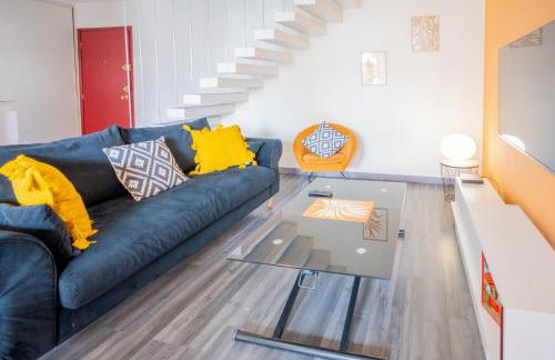 Duplex- T2 Barcelona Pop - Terrasses - Parking - Vue canal - Foto 7