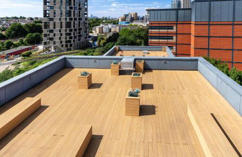 Stunning Studio Flat Minutes from Lewisham Station With View - Foto 19