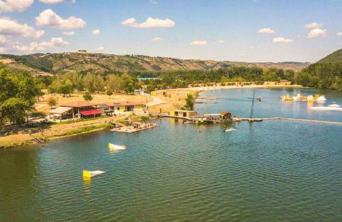 Bungalow charmant à Condrieu avec piscine partagée conviviale - Foto 16