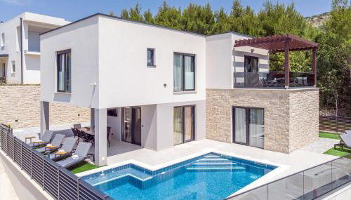 Villa Nina - heated pool - near Omiš - Foto 2, sunbed