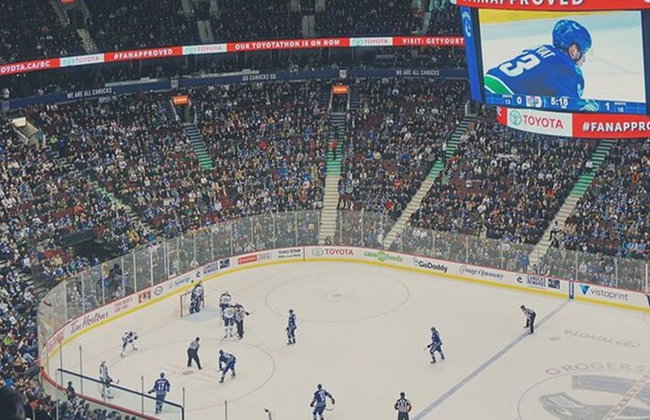 National Hockey League: Vancouver Canucks Ice Hockey Game at Rogers Arena - Ticket - Foto 5
