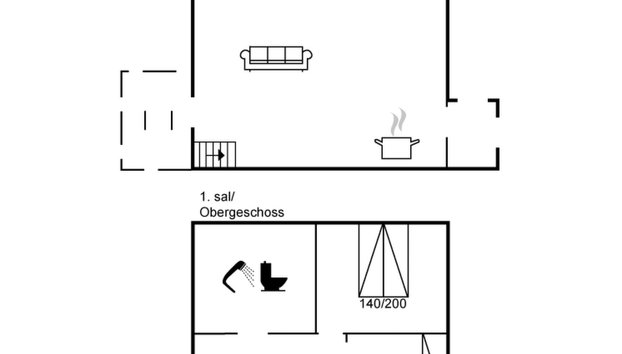 "Anelia" - 2.3km from the sea - Foto 2, Floorplan
