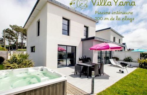 Villa Yana Bretagne Piscine Intérieure partagée et Spa Privatif 100m de la Plage - Foto 48