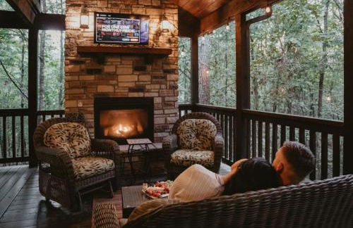 Creek Nest Cabin Hot Tub, Firepit & Lake Life - Foto 66