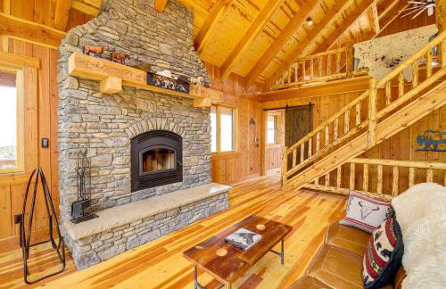 Nordic Style Lodge with Deck on 80 Acres in Arlee - Foto 4