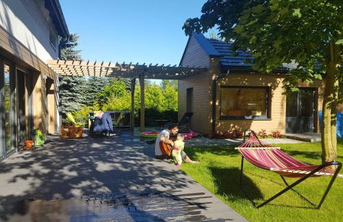 Wiselka Holiday House-1,2km to the beach; 5 bedrooms, 3 bahrooms; fire place. Private sauna! - Foto 22