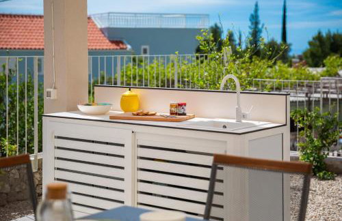 Summer House Lea - Villa with heated pool and sea view - Foto 49