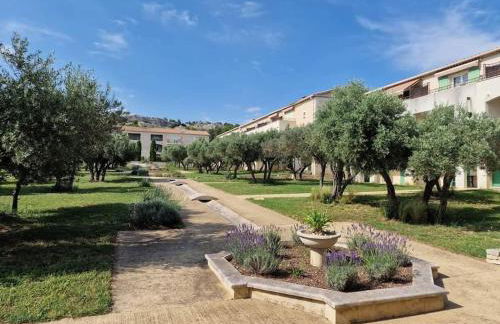Lou Olivie, appartement climatisé avec piscine aux pieds Alpilles - Foto 11