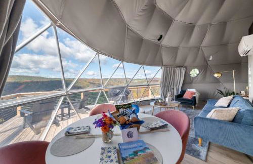 'The Bear Dome' with Barrel Hot Tub in Franklin - Foto 2