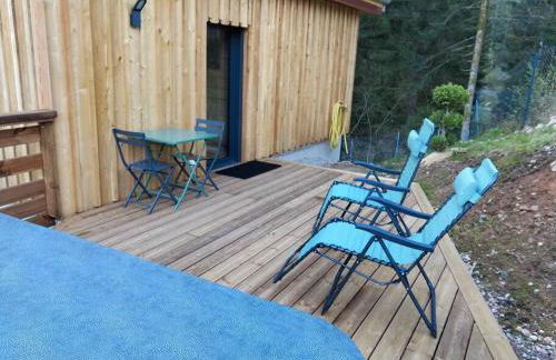 Le Refuge perché du saut de la bourrique, SPA, terrain clôturé, bordure de forêt - Foto 14