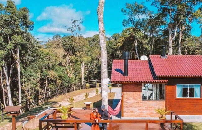 Recanto dos Pássaros na Serra em Rancho Queimado com Piscina Aquecida - Foto 34