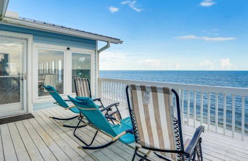 Alligator Point Beachfront Home with Private Hot Tub - Foto 20